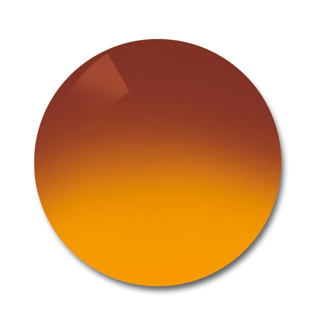 ProGolf de ZEISS, un tinte en gradiente brown-orange.