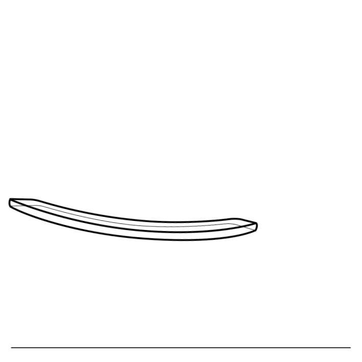 Ilustración de un lente, que cae como una pluma